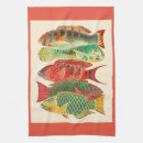 Recherche de poissons cuisine linges Coloré