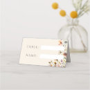 Search for wildflower place cards Boho chic