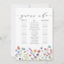 Search for game bridal shower invitations Floral