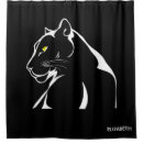 Search for black panther shower curtains Leopard
