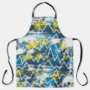Search for zigzag aprons Blue