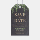 Search for luggage tag save the dates Rustic