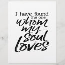 Search for i have found the one my soul loves Typography