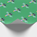 Search for dragonfly wrapping paper Colourful