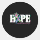 Search for breast cancer ribbon butterfly stickers Hope