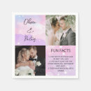 Search for couple fun facts wedding napkins Vintage classic casual elegance