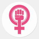 Search for resistance fist stickers Feminism