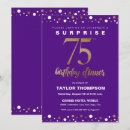 Search for surprise dinner invitations Gold