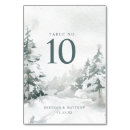 Search for christmas tree table cards Forest