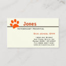 Search for veterinarian appointment cards Pet sitter
