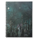 Search for graveyard notebooks Halloween