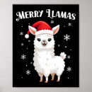 Search for funny llama posters Halloween