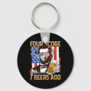 Search for july four keychains Red white blue