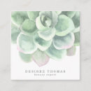 Search for succulent business cards Botanical