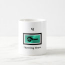 Search for black and turquoise mugs Modern