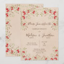 Search for red berries wedding invitations Elegant
