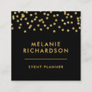 Search for black glitter business cards Minimalist