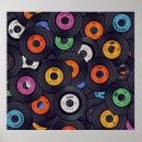 Search for retro vintage vinyl record posters Background