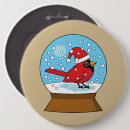 Search for red cardinal bird buttons Xmas