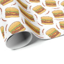 Search for hamburger gift wrap Party