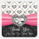 Search for diamond damask stickers Black