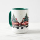 Search for red truck mugs Traditional