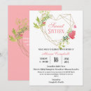 Search for sweetsixteen invitations Pink