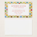 Recherche de patchwork cartes visite Coloré