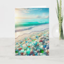 Search for sea glass birthday cards Beach