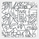 Search for abstract geometric stickers Simple