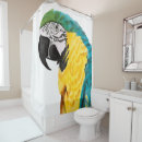 Search for parrot bird shower curtains Tropical