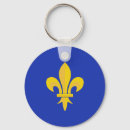 Search for fleur de lis keychains Heraldry