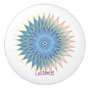 Recherche de fleur lotus de boutons et poignées de porte Méditation