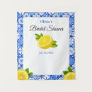 Search for lemon backdrops Mediterranean bridal shower