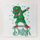 Recherche de trèfle puzzles Bière verte