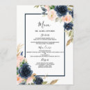 Search for floral border menus Rehearsal