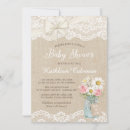 Search for ivory baby shower invitations Rustic