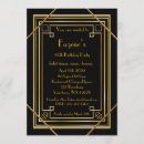 Recherche de style gatsby invitations Porte