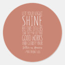 Search for let your light shine stickers Inspirational