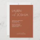 Search for burnt sienna invitations Terracotta