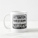 Search for disability awareness mugs Hard of hearing