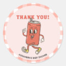 Search for thank you red stickers Gingham