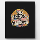 Search for usa flag plaques No kings in america