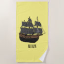 Search for pirate beach towels Boat