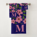 Search for floral bath towels Pink flowers