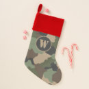 Search for hunting christmas stockings green