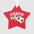 Search for soccer coach ornaments Goal