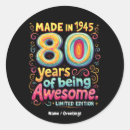 Recherche de limite autocollants Anniversaire