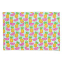 Search for tropical hawaiian pillowcases Pineapple