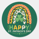 Search for happy st patrick stickers Leprechaun